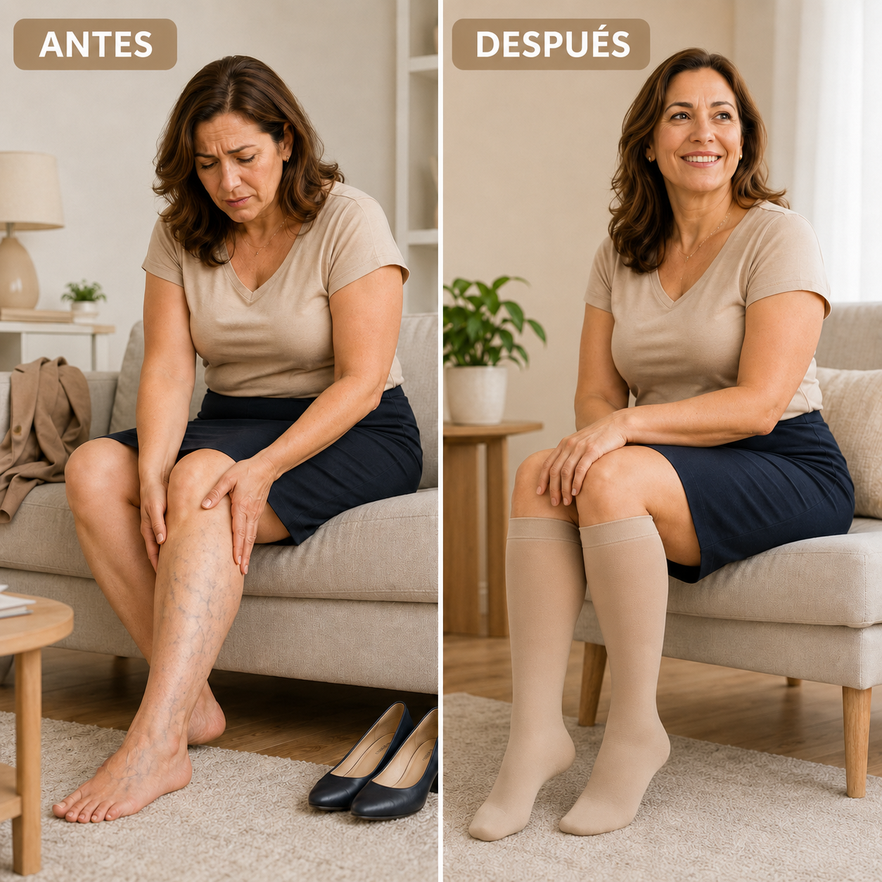 COMFYZ™ — Medias de Compresión para Piernas Cansadas