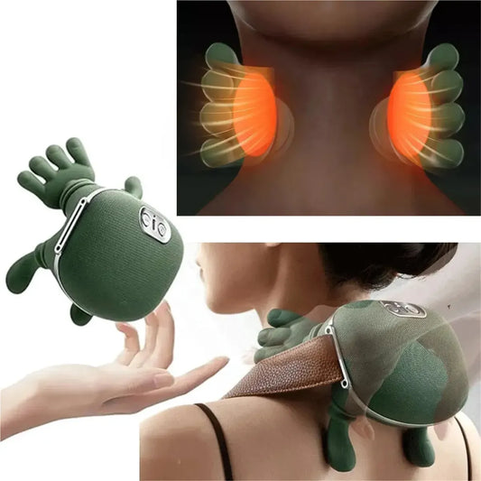 HandRelax Pro®- Masajeador Inteligente de Cuello, Hombros y Espalda